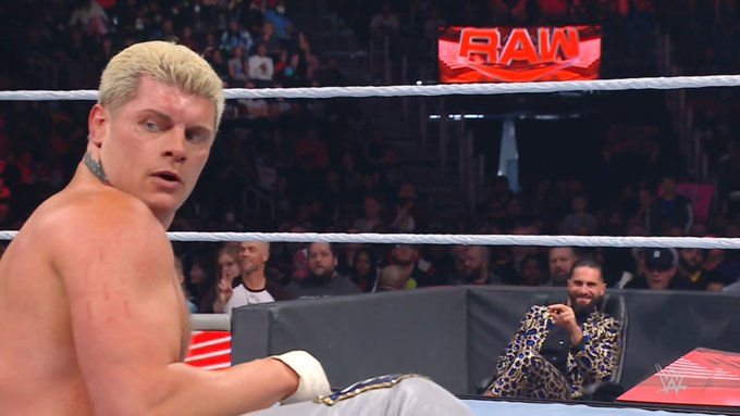 Miz vs Cody Rhodes RAW